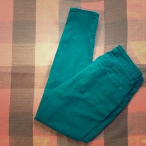 Teal Fitted Pants! - Size 6